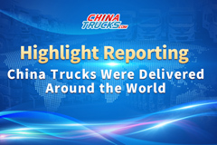 Chinese trucks delivered around the world