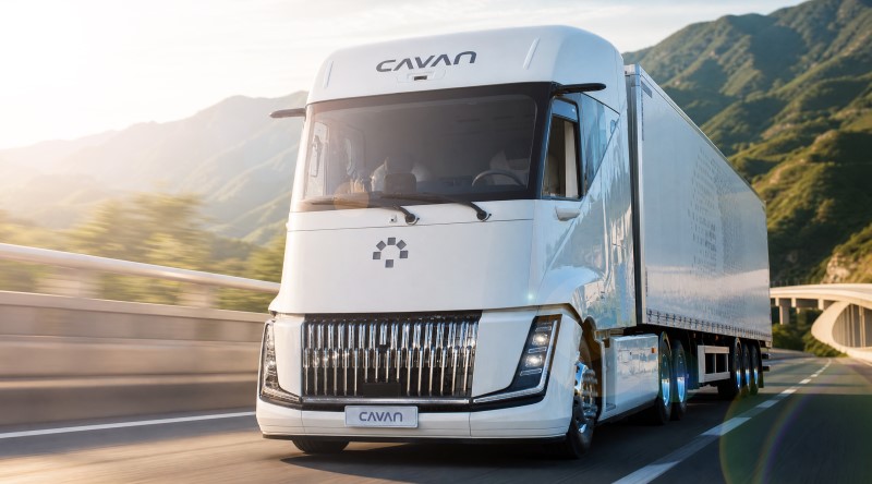 Cavana BEACON electric and hydrogen heavy truck