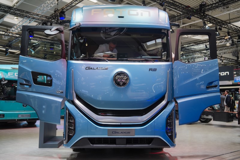 Foton Motor's seven new-energy vehicles on display at IAA