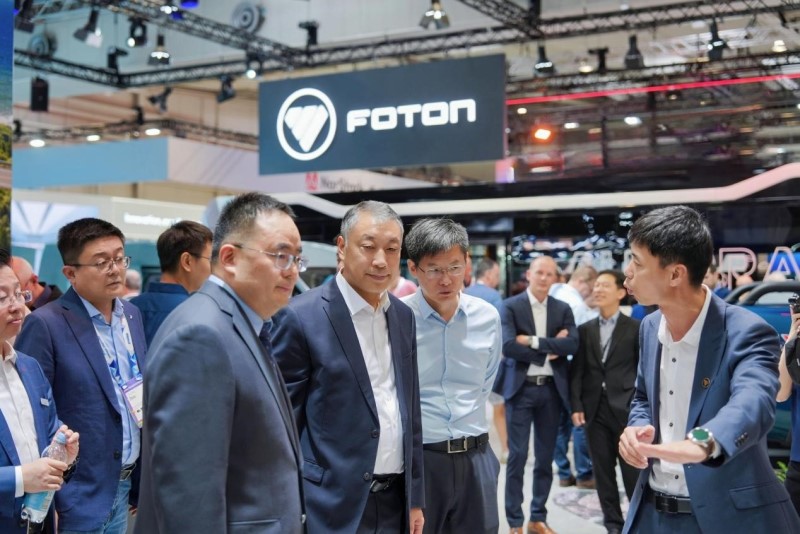 Foton Motor product matrix on display in Hanover