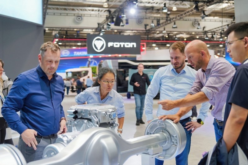 Foton urban public transport and sanitation new-energy products for global scenarios