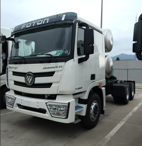 Foton GTL-E 6x4 LNG Semi-trailer Tractor BJ4259SMFCB-03 (440HP, LHD, Euro III)