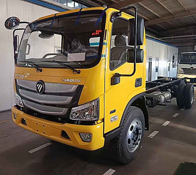 Foton Aumark S 7.5T Cargo Truck Chassis, Single Cab, 105hp, ZF 6MT, RHD