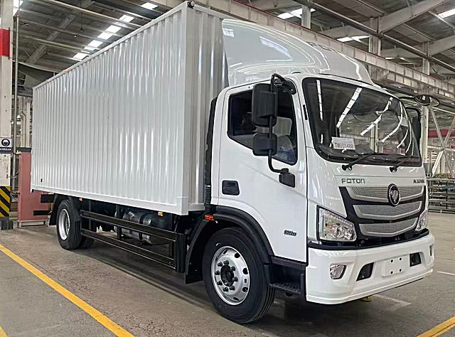 Foton Aumark S 6T RHD Single-Cab Diesel Box Truck, 5MT, China III, RHD