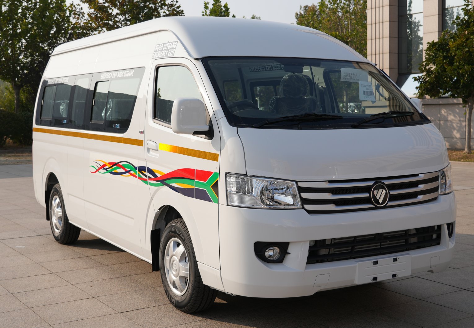 Foton View CS2 High-Roof 16-Seat Diesel Minibus, 5MT, Euro II, RHD